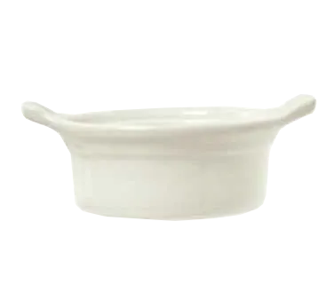 Libbey 950027733 Casablanca Ovenware Oval Casserole 8 oz 6½"×5"×2½" Handles Safe 350°F - 24/Case
