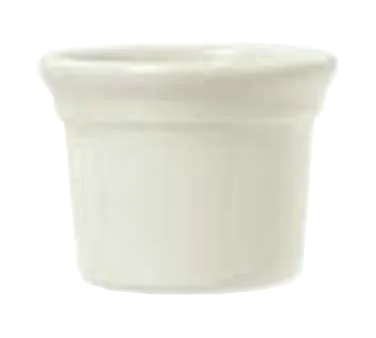 Libbey 950027737 Custard Cups - 4 Oz China, 3" Dia x 2-3/8" H, Flint, Oven Safe 350°F - 24/Case