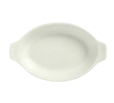 Libbey 950027747 - Welsh Rarebit Gratin Dish, 5 oz, Oval 7½" x 4½" Casablanca®, Safe 350°F - 24/Case