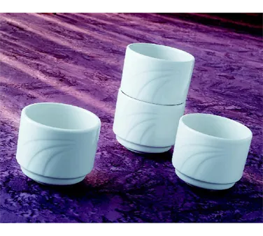 Libbey 950038127 - Cascade™ Tea Cup, 6 oz, 3"7/8" Dia x 3" H, Flint China - 36/Case