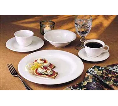 Reserve by Libbey 950041111 – 7 oz Tea Cup, 4"1/8 Dia x 3"1/4 H, Porcelain, 950041436 - 36/Case