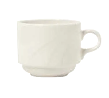 Libbey 950093107 – 8.5 oz Flint China Cup, 4"3/8 Dia × 2"3/4 H, Stackable, 36/Case