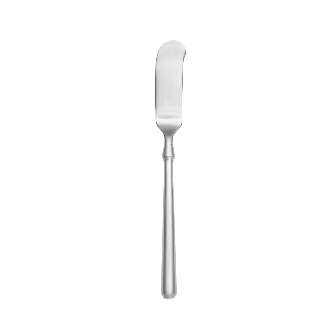 Libbey 951053 Parsons Butter Spreader, 7" Stainless Steel, Smooth Satin Finish - 12/Case