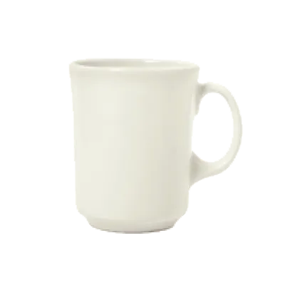 Libbey 951250277 - Flint China Café Mug, 12-Ounce, 4-5/8" Dia x 4-3/8" H, Non-Stackable, 12/Case