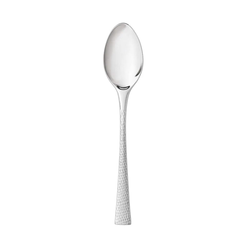 Reserve by Libbey 953001 Teaspoon, 6-5/8" Hammered Finish, 18/10 Stainless Steel - 12/Case