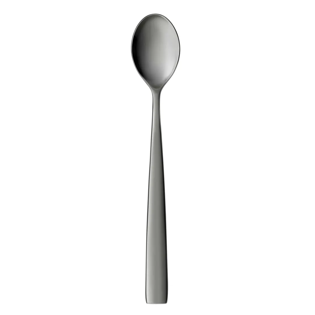 Reserve by Libbey 957-021 Iced Tea Spoon, 6-3/4" Gunmetal PVD, 18/10 Stainless Steel Finish - 12/Case
