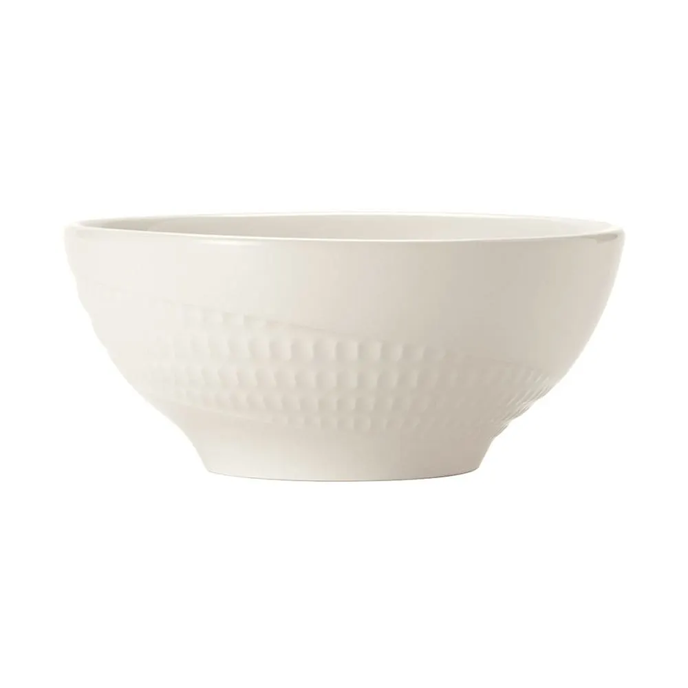 Libbey 968001010 - 22 oz Cereal Bowl, 6" Diameter, Porcelain, Royal Rideau™, Polished Foot - 36/Case