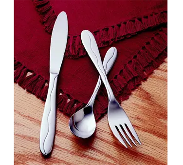 Libbey 973016 - Bouillon Spoon, 6" Length, 18/0 Stainless Steel Cantina® Collection - 36/Case