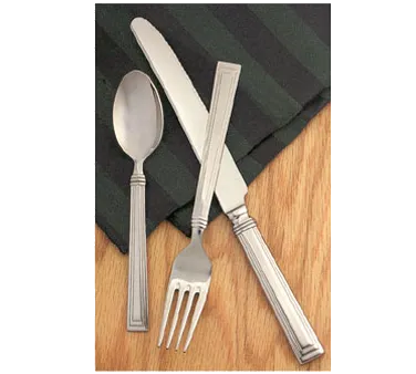 Libbey 9775502 Dinner Knife – 9"¾ Fluted Blade, Slate Handle, 18/0 Stainless Steel, 8‑9" - 36/Case