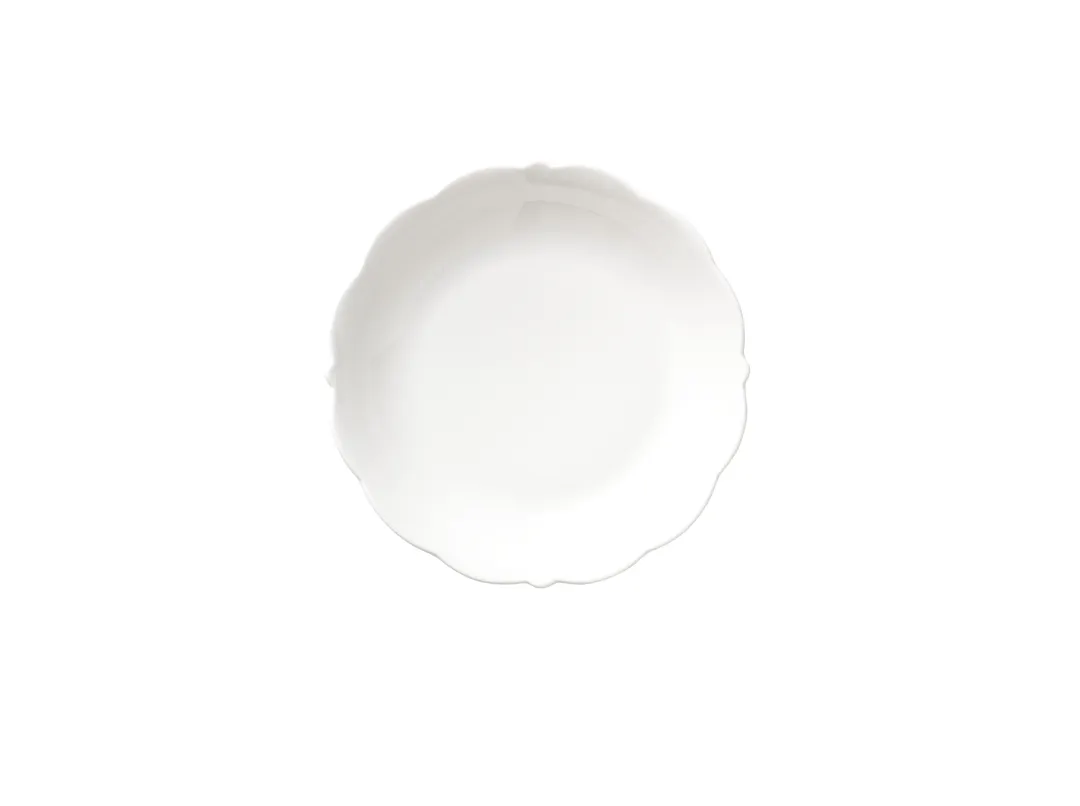 Libbey 977709814 Astor Deep Coupe Bowl, 8" dia., Porcelain, Round, Scalloped Rim - Case