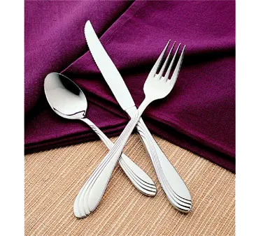 Libbey 980-554 - 7" Bread & Butter Knife, 18/8 Stainless Steel, Handle, Neptune Finish - 36/Case