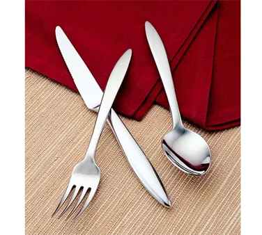Libbey 982-554 - Bread & Butter Knife, 7¼" Plain Blade, Solid Handle, 18/8 Stainless Steel - 36/Case