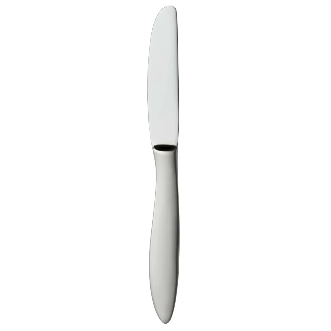Libbey 982-554 - Bread & Butter Knife, 7¼" Plain Blade, Solid Handle, 18/8 Stainless Steel - 36/Case