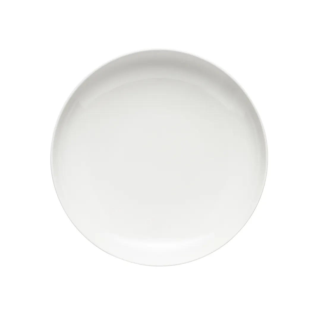 Schonwald 9821323 China Plate – 9"1/8 Dia, 1½" H, Deep Coupe Rim, Porcelain, Dishwasher Safe - 6/Case