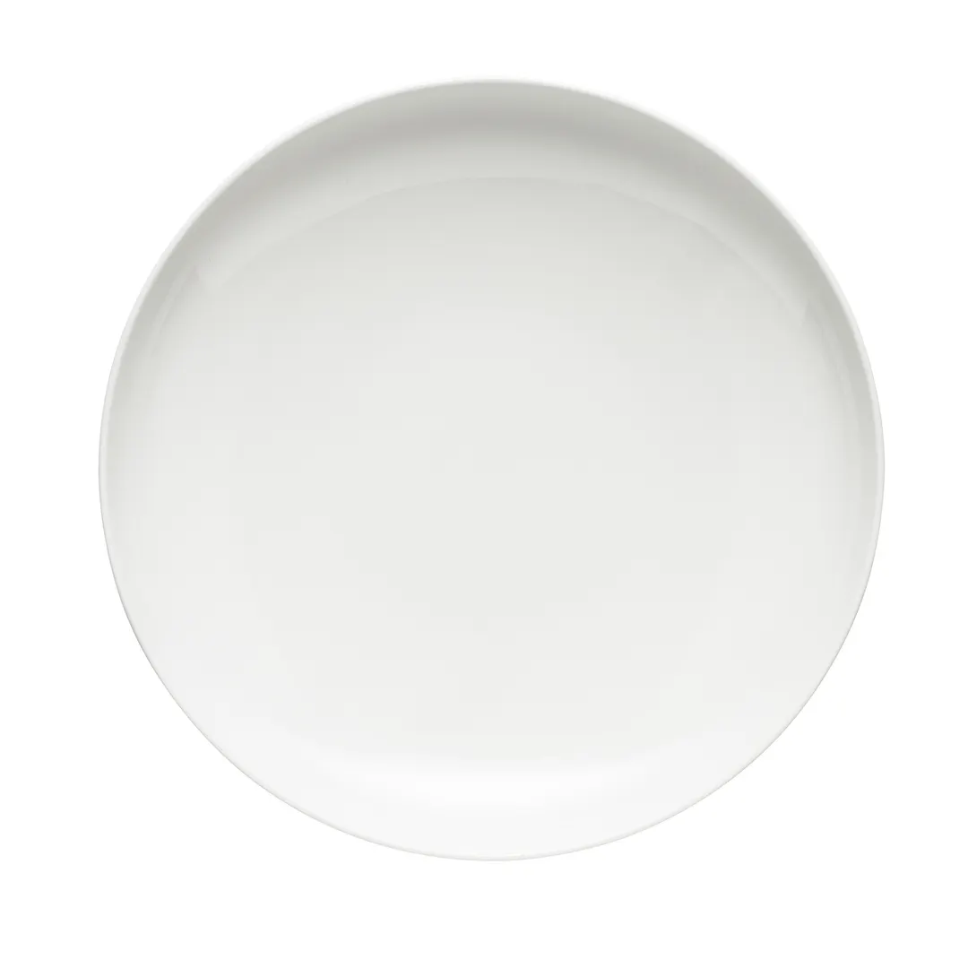 Schonwald 9821327 - 10-5/8" (10.625") Round Coupe Porcelain Plate, 42 oz, Dishwasher Safe - 6/Case