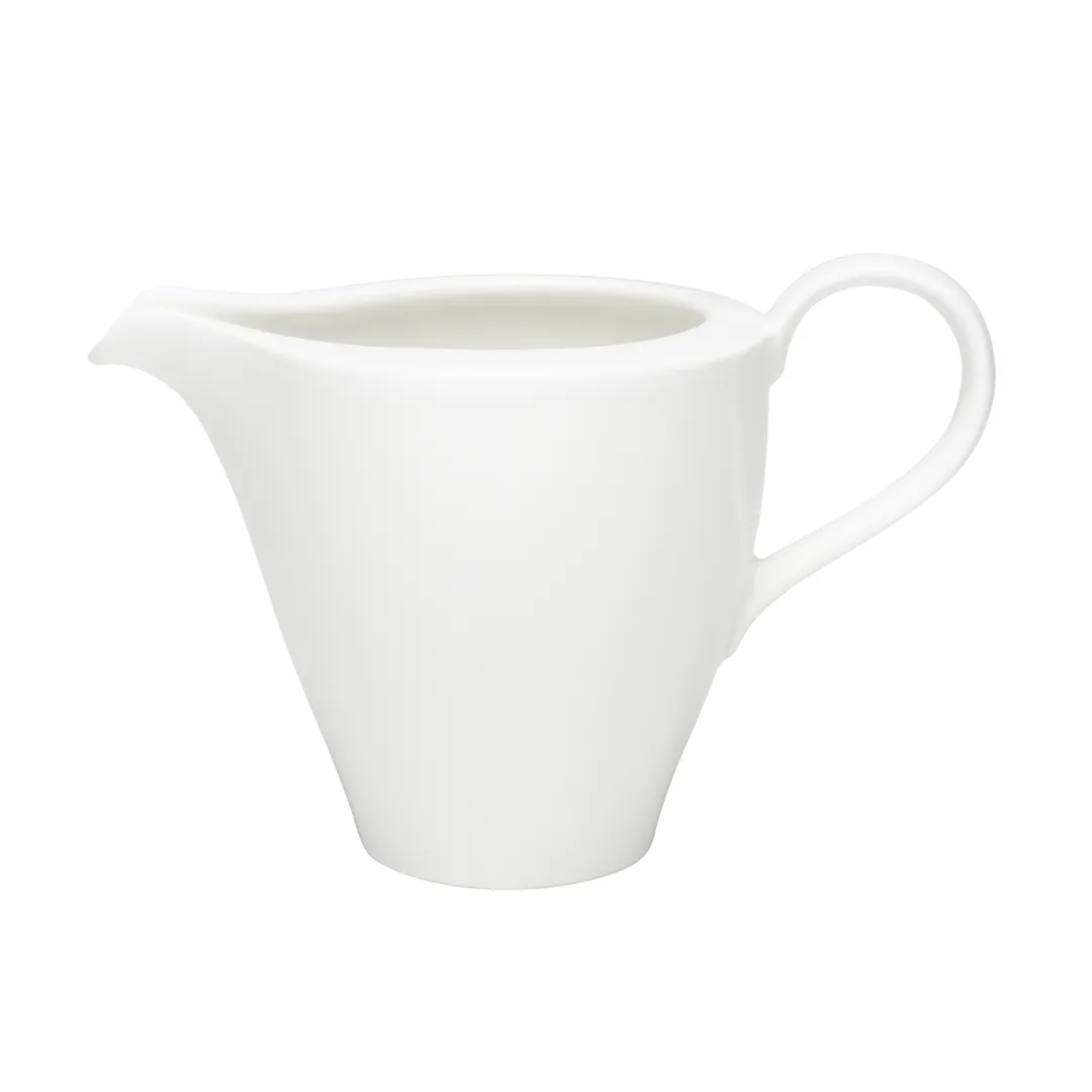 Schonwald 9824715 Creamer Pitcher, 5 oz, 2‑7/8" Dia x 3‑1/2" H, Porcelain Handle - 6/Case