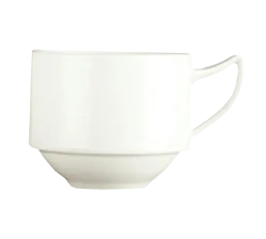 Reserve By Libbey 987659364 - 8.5 oz Porcelain Cup, 4"3/8" Dia x 2"7/8" H, Stackable - 36/Case