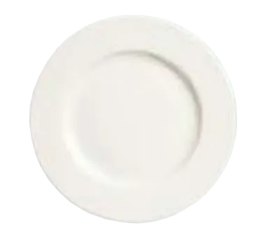 Reserve By Libbey 987659367 - 12¼" Round Plate, Wide Rim, Vitrified Porcelain, Silk Finish - 12/Case