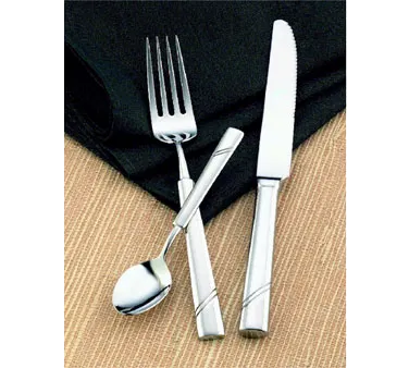 Libbey 988 016 - Zephyr World Collection Bouillon Spoon, 6-1/4" Length, 18/8 Stainless Steel, 36/Case