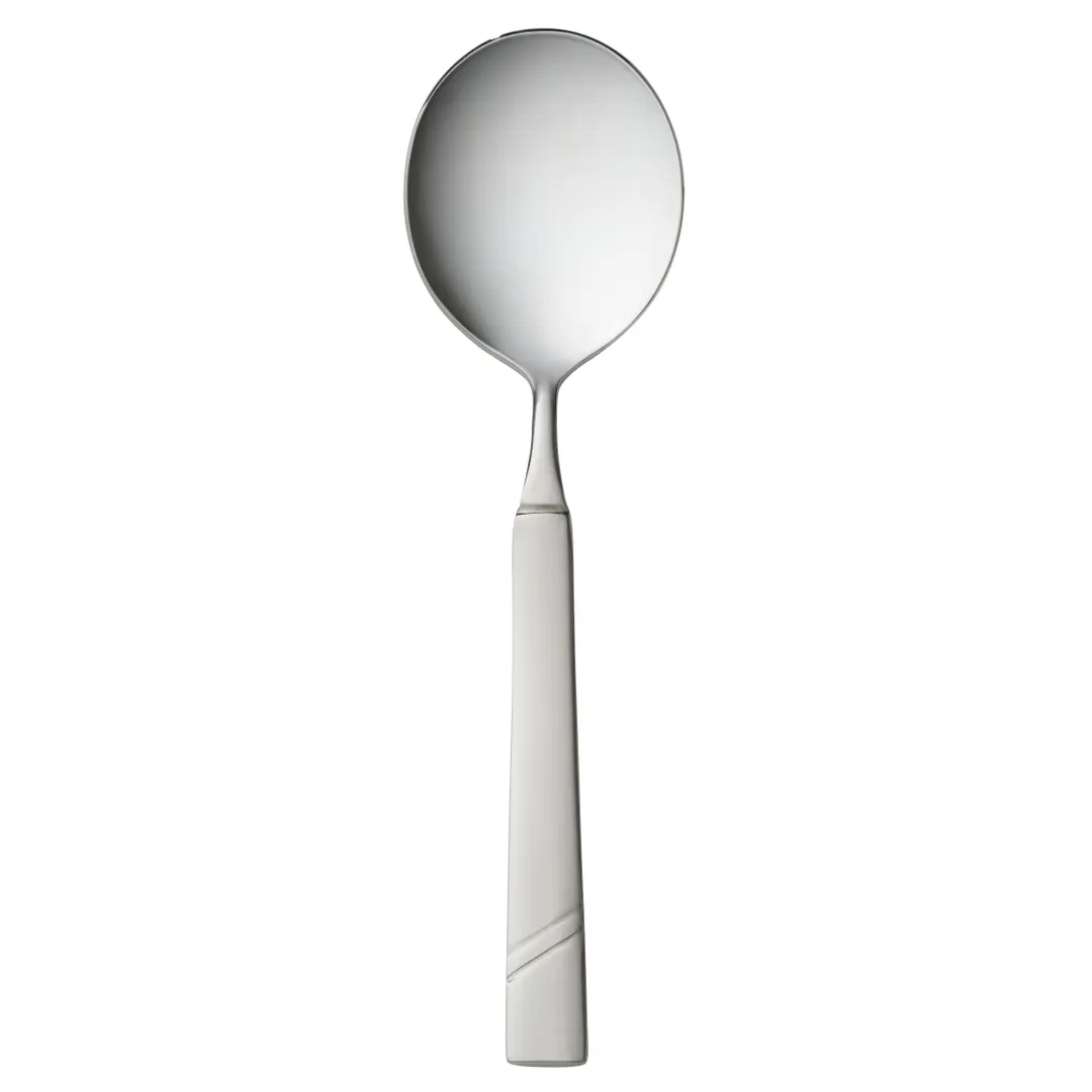 Libbey 988 016 - Zephyr World Collection Bouillon Spoon, 6-1/4" Length, 18/8 Stainless Steel, 36/Case