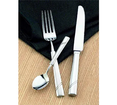 Libbey 988-029 Cocktail Fork – 6" Zephyr Style, 18/8 Stainless Steel, World Collection - 36/Case