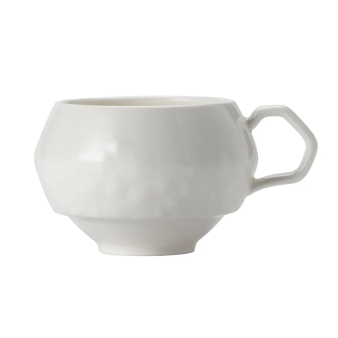 Reserve By Libbey 988001531 Cup, 10 oz (5" Dia x 2-5/8" H), Porcelain, Foot, Stackable - 36/Case