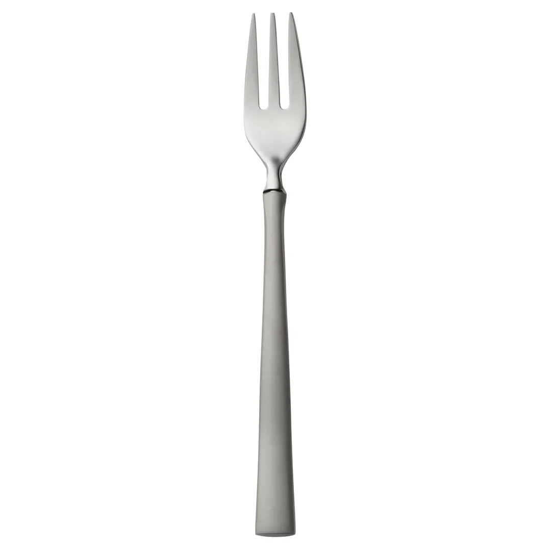 Libbey 992 029 Cocktail Fork – 5‑7/8" Sand‑Blasted Handle, 18/8 Stainless Steel, Cimarron - 36/Case