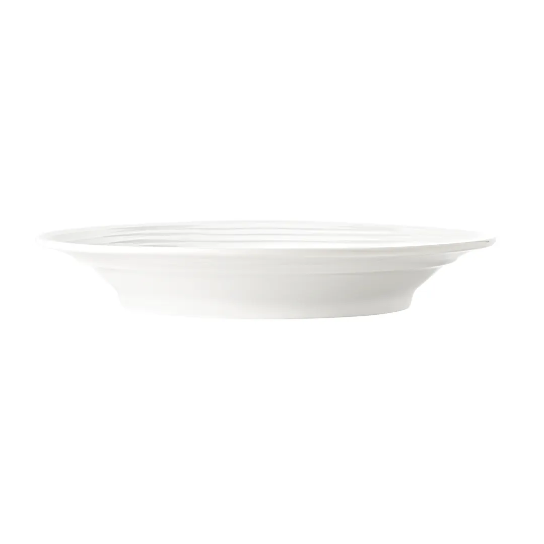 Libbey 999001785 - 20 Oz Porcelain Bowl, 11‑7/8" Dia x 1‑7/8" H, White, Constellation Design - 12/Case