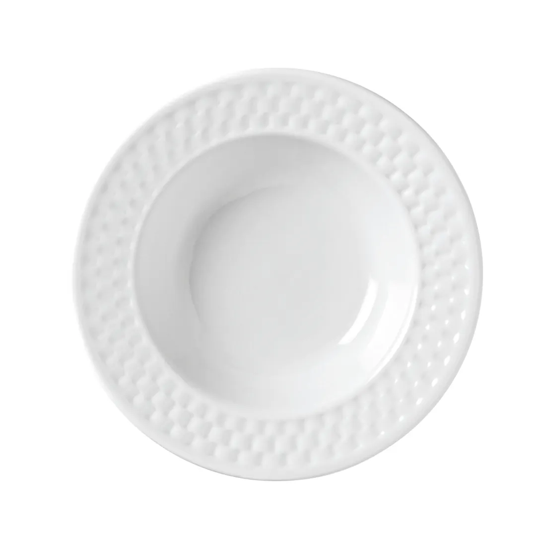 Libbey 999013882 - Grapefruit Bowl, 6" Dia x 1-3/8" H, 6 Oz, Porcelain, Microban Glaze - 36/Case