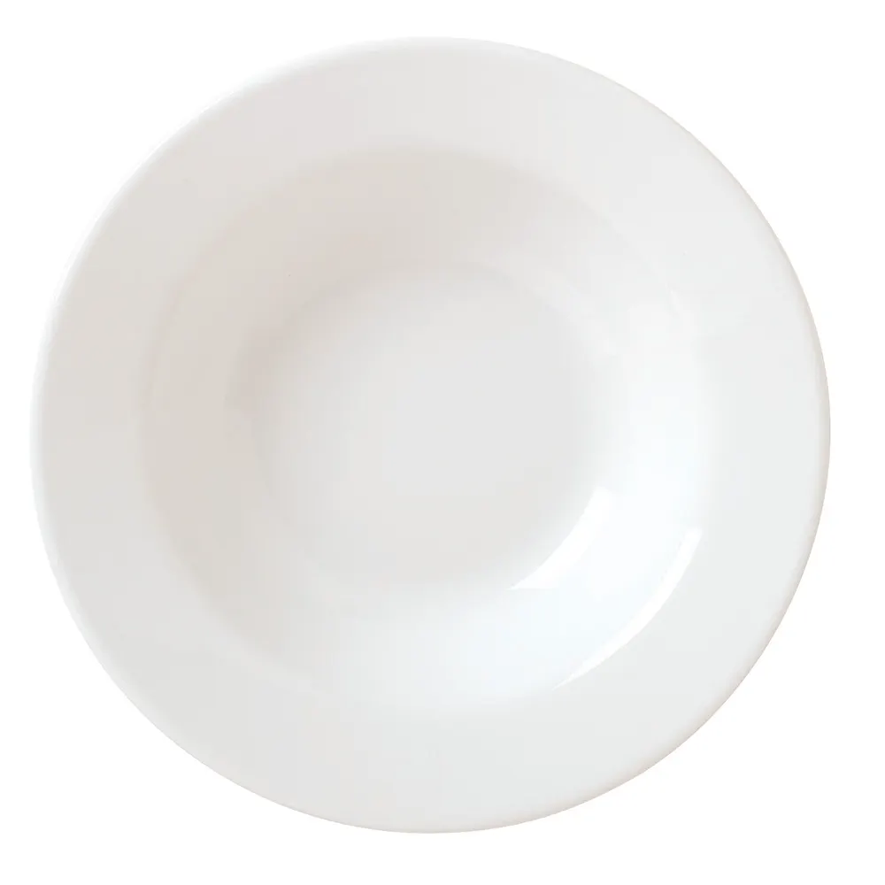 Libbey 999023892 Fruit Bowl – 5" Dia x 1¼" H, 3½ oz, Porcelain, White, Rigid™ Glaze - 36/Case