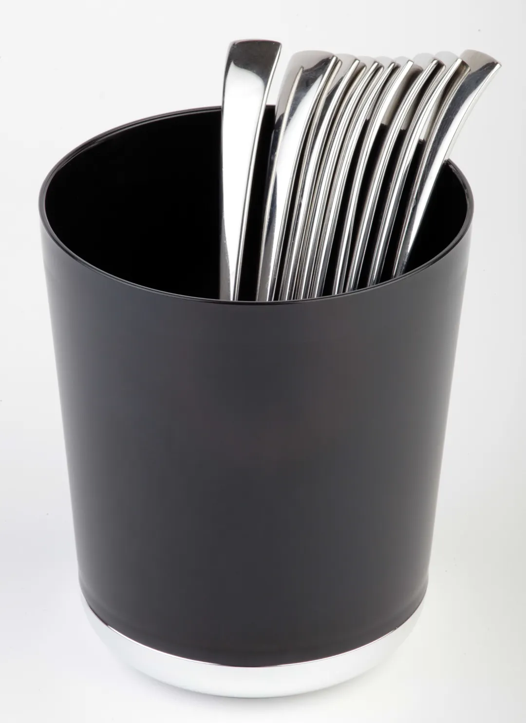 APS Germany APS 00020 Trash Receptacle, 44 oz Round Table Waste Bin, 5‑1/8" Dia x 6‑1/8" H - 24/Case