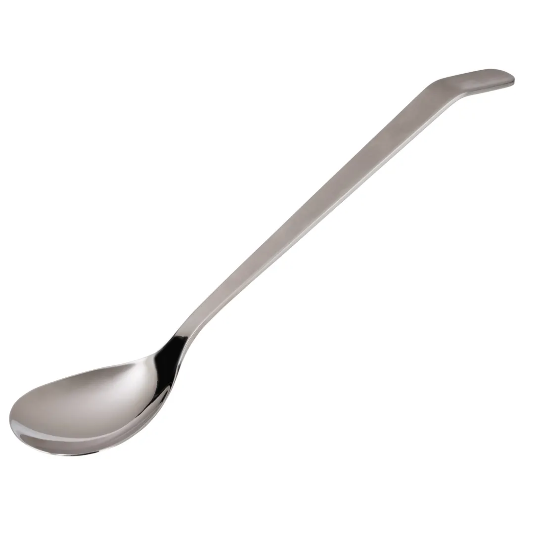 APS Germany APS 00588 - Serving Spoon 9 3/8" 18/10 Stainless Steel Handle Dishwasher Safe - 1/Case