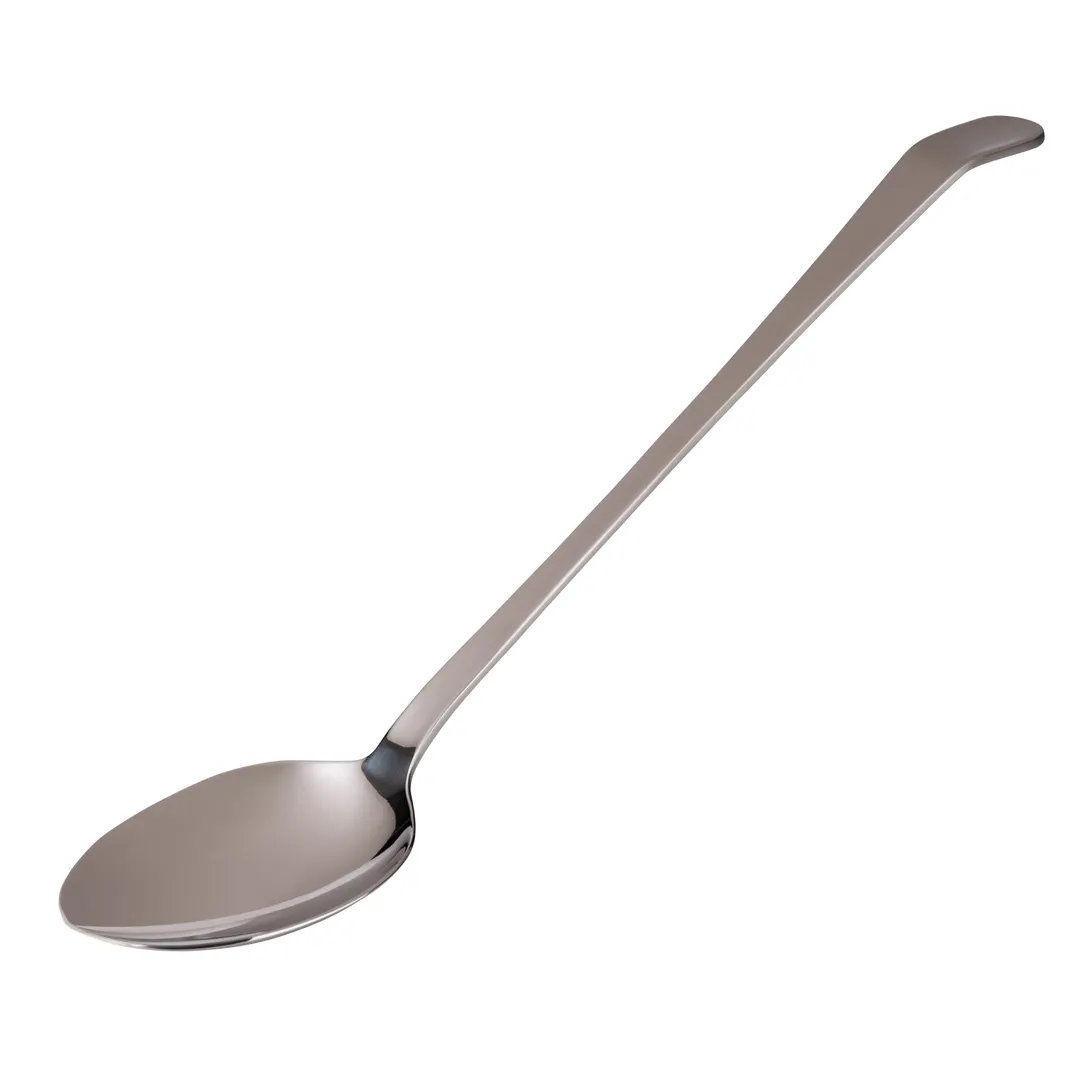 APS Germany APS 00590 - Large 11.5" Dishwasher‑Safe 18/10 Steel Serving Spoon with Non‑Insulated Stainless Handle - 1/Case