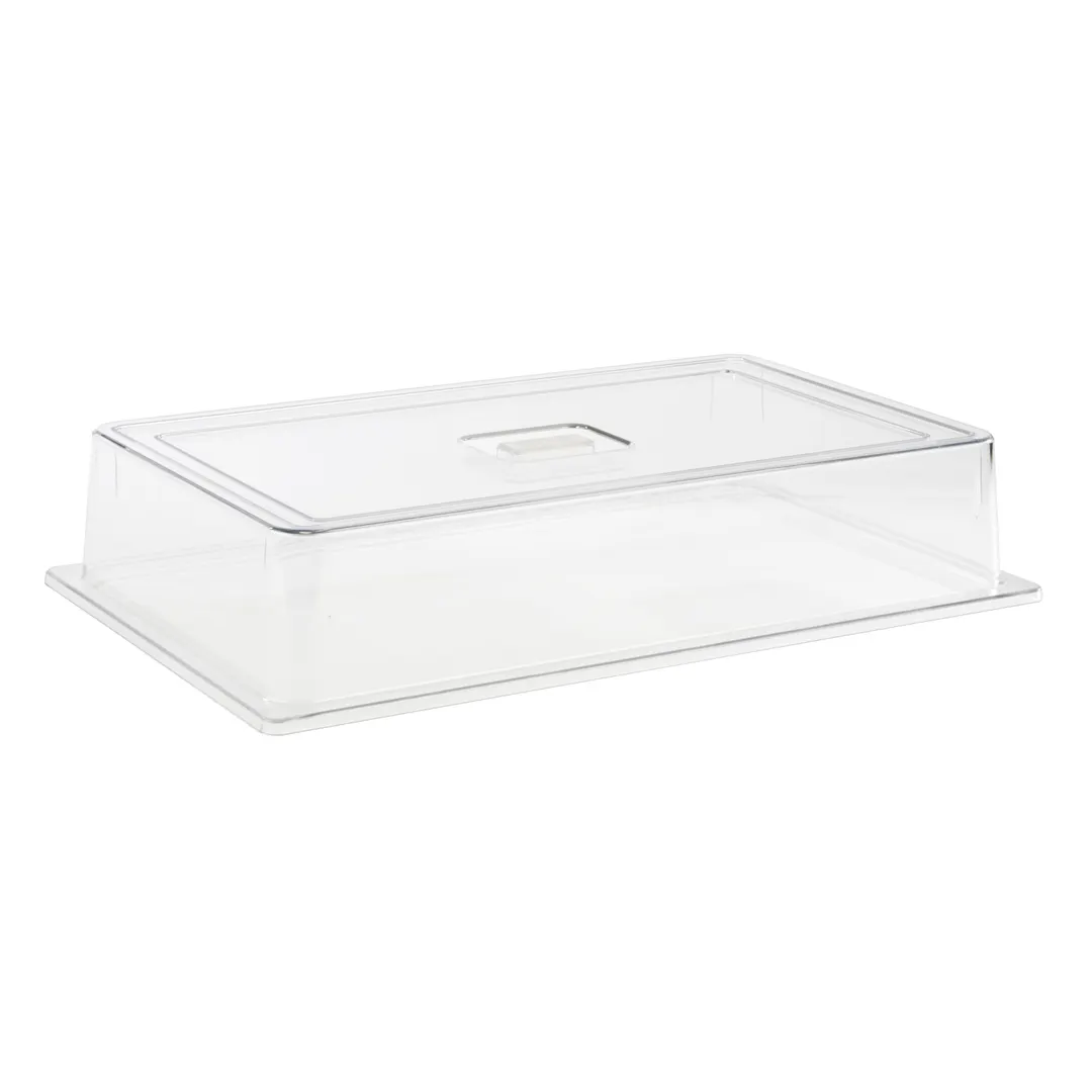 APS Germany APS 11042 - GN 1/1 Food Display Cover, Clear Polycarbonate, Dishwasher Safe - 1/Case