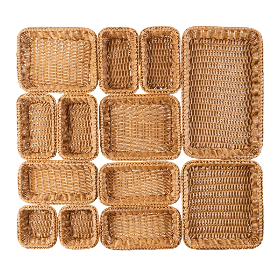 APS Germany APS 40242 GN 1/2 Basket, 13-1/4"L x 11-1/4"W x 4-1/4"H, PP, Steel Frame - Case