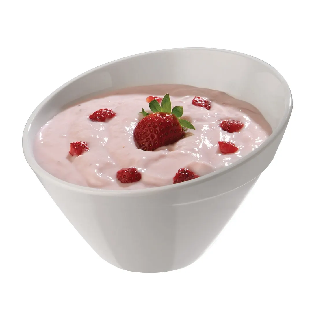 APS Germany APS 84040 - White Melamine Round Bowl 5.75" Dia 13.5 oz Stackable Safe - 10/Case