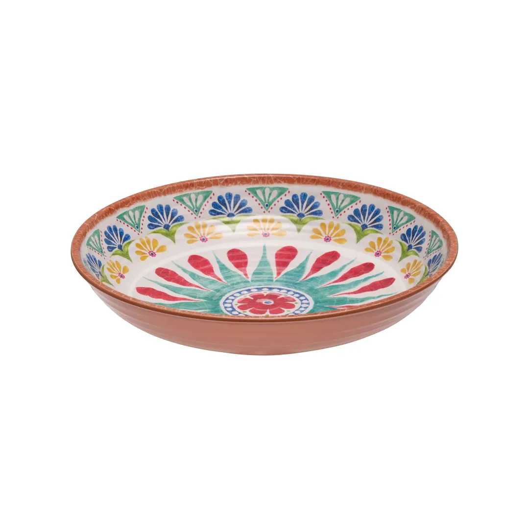 APS Germany APS 84692 - Melamine Bowl, 23.7 oz (0.75 Qt), 22.5" Dia x 1.75" H, Round Design - 12/Case