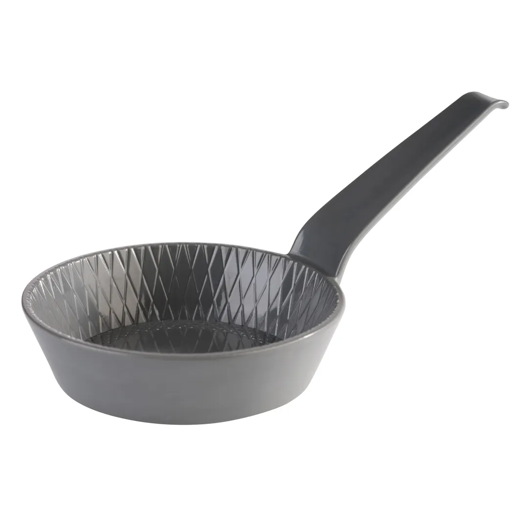 APS Germany APS 84782 - Melamine Bowl, 2.3 Oz (2‑3/8" Dia x 1" H), Gray Finish, Safe - 48/Case