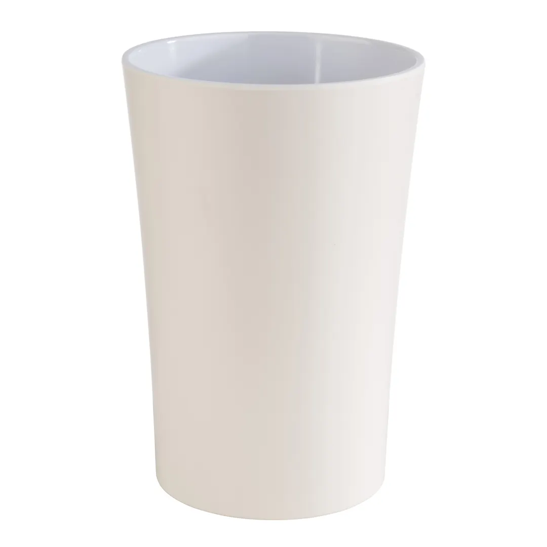 APS Germany APS 84860 Dressing Container, 50-3/4 oz, 5" Dia x 7"3/4" H, Melamine, Stackable - 6/Case