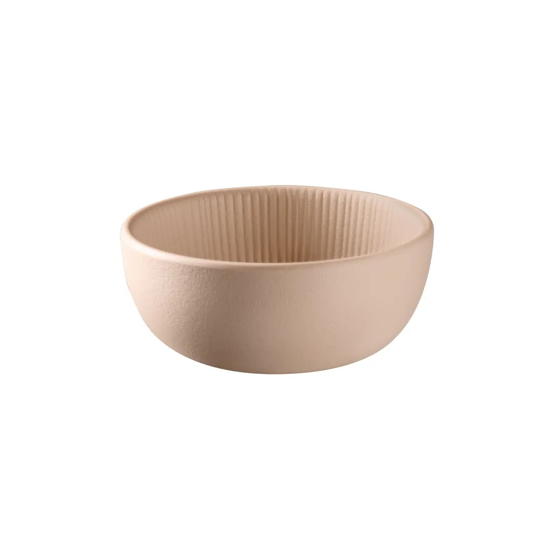 APS Germany APS 85407 - Beige Round Melamine Bowl 3.4 Oz (3‑3/8" Dia) Dishwasher Safe - 24/Case