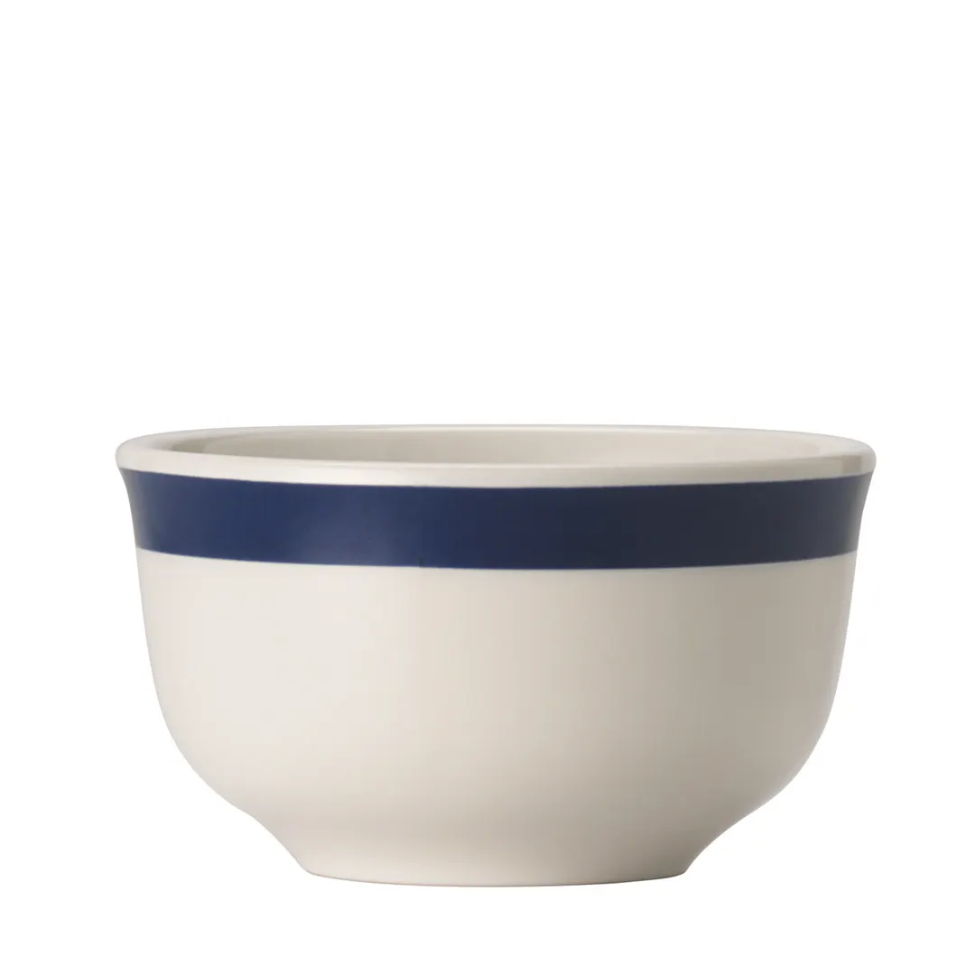 Libbey BMEL-1140B - 8 Oz Bouillon Cups, 3.875" Dia x 2.125" H, Blue Melamine with Microban® - 36/Case