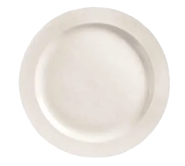 Libbey BW-1113 - 6¼" Round China Plate, Medium Rim, Bright White Porcelain, Basics - 36/Case