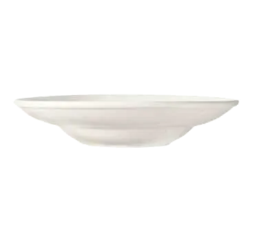 Libbey BW-1135 Basics 16 oz Pasta Bowl, 11 3/4" x 2 3/8" Bright White Porcelain Round - 12/Case