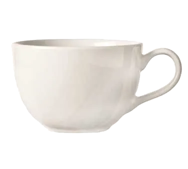 Libbey BW-1152 Low Cup, 7.5 oz White Porcelain, 2½" H x 3½" T x 1¾" W, Non‑Stackable - 36/Case