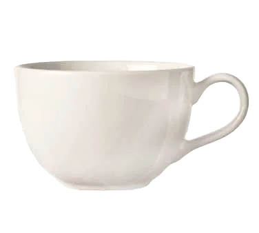 Libbey BW-1155 China Cup – 11.5 oz Bright White Porcelain, 2‑3/4" H x 4" T x 5‑1/8" D – 36/Case