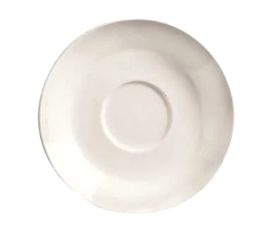 Libbey BW-1162 Round Porcelain Saucer 5.75" Diameter Bright White Basics Collection - 36/Case