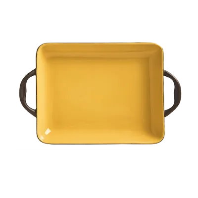 Libbey CBB-002 Mini Roasting Pan, 13 oz Rect 9‑7/8" x 5‑3/4" Ceramic Butter Dish, 350°F - 12/Case