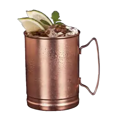 Libbey CMM-200 Moscow Mule Mug – 12 oz Tall Copper Plated with Steel Base – 12/Case