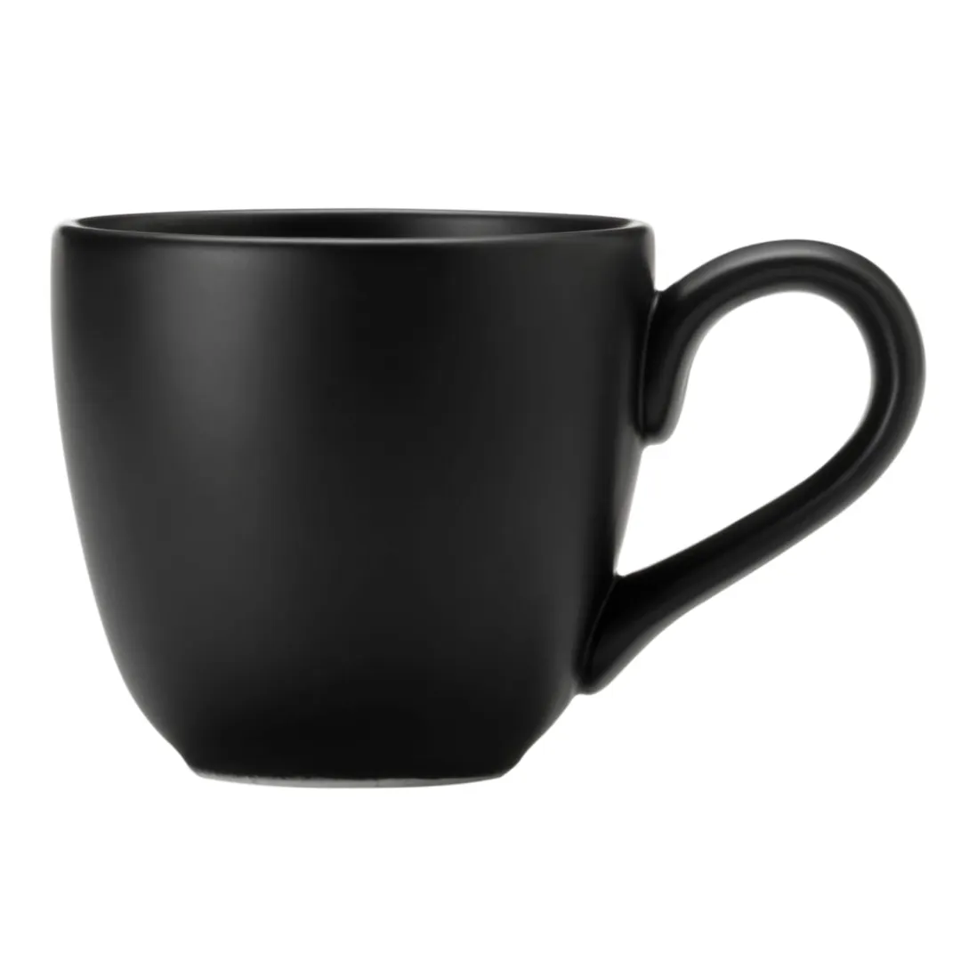 Libbey DRI-13-O China Mug – 12‑13 oz Onyx Porcelain Satin Matte Finish, 3½" H × 5" D – 12/Case