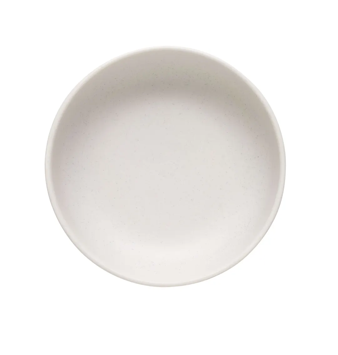 Libbey DRI-21-D Low Bowl – 6" 6-3/8" Diameter Round Porcelain Satin Matte Finish Driftwood – 12/Case